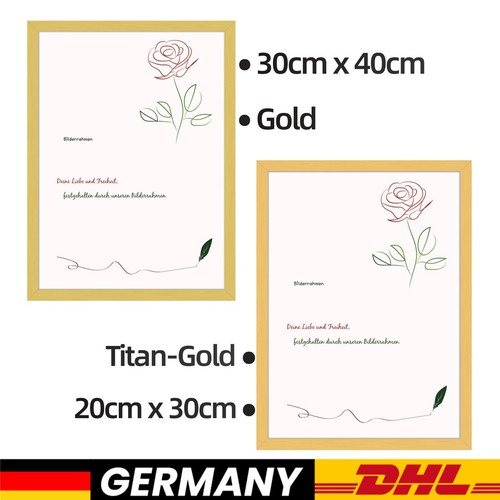 Bilderrahmen 30x40 aluminium - bilderrahmen,