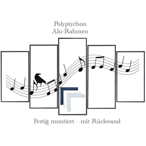 Polyptychon alurahmen 132 - alurahmen, x